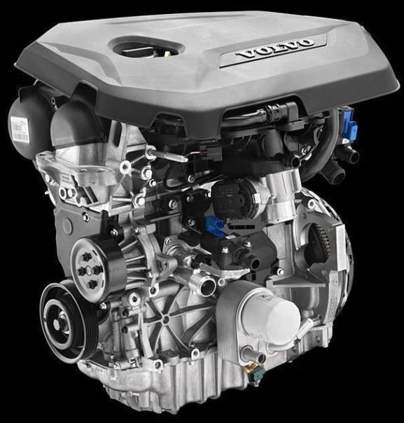 The 1.6 litres GTDi petrol engines T3 with 150 horsepower and the T4 with 180 horsepower will be available in the all-new Volvo S60 and V60.